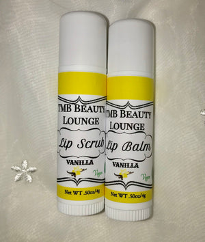 Lip Duo  Vanilla Jumbo LipBalm and LipScrub